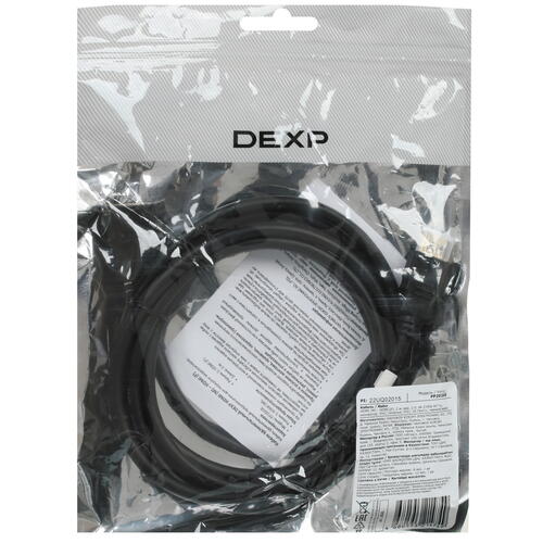 Купить Кабель  DEXP HDMI - HDMI, 2 м  5027790. Характеристики, отзывы и цены в Донецке