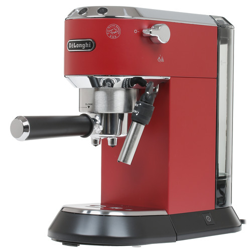 Купить Кофеварка рожковая DeLonghi Dedica EC 685.R красный  8116358. Характеристики, отзывы и цены в Донецке