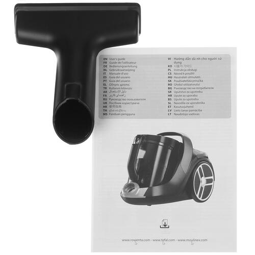 Купить Пылесос Tefal Silence Force Cyclonic TW7256EA черный  5077362. Характеристики, отзывы и цены в Донецке