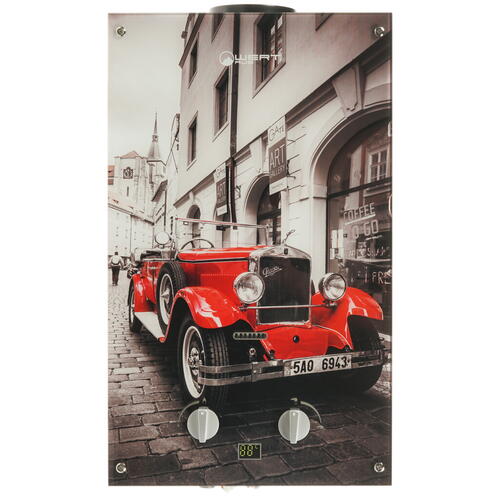 Купить Водонагреватель газовый Wertrus 10EG RED GLASS  5321831. Характеристики, отзывы и цены в Донецке