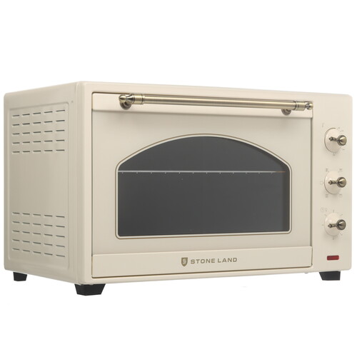 Купить Мини-печь Stone Land SLO-6001C бежевый  9309154. Характеристики, отзывы и цены в Донецке