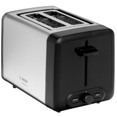 Купить Тостер Bosch DesignLine TAT4P420 серебристый  8172086. Характеристики, отзывы и цены в Донецке