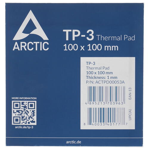Купить Термопрокладка Arctic Cooling Thermal Pad TP-3 [ACTPD00053A]  5407566. Характеристики, отзывы и цены в Донецке