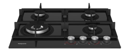 Купить Газовая варочная поверхность Hotpoint HGSL 62 F/BK  9279936. Характеристики, отзывы и цены в Донецке