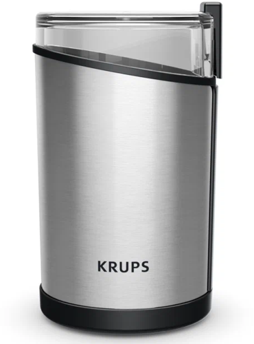 Купить Кофемолка электрическая KRUPS GX204D10 серебристый  9904815. Характеристики, отзывы и цены в Донецке