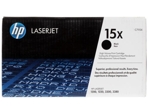 Купить Картридж лазерный HP 15X (C7115X) черный  0003707. Характеристики, отзывы и цены в Донецке