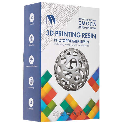 Купить Фотополимерная смола NVPRINT Water Washable Resin  9158639. Характеристики, отзывы и цены в Донецке