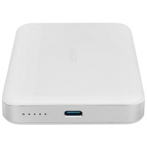 Купить Портативный аккумулятор Anker MagGo Ultra-Slim A1664 белый  5681058. Характеристики, отзывы и цены в Донецке