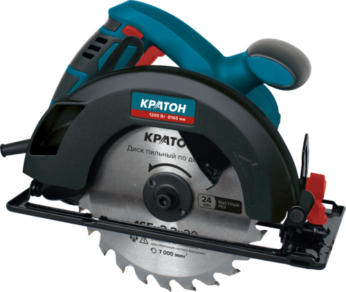 Купить Пила дисковая Кратон CS-1200/165  9145655. Характеристики, отзывы и цены в Донецке