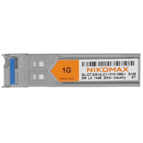Купить SFP-модуль NIKOMAX GL-OT-SG14LC1-1310-1550-I  9271712. Характеристики, отзывы и цены в Донецке