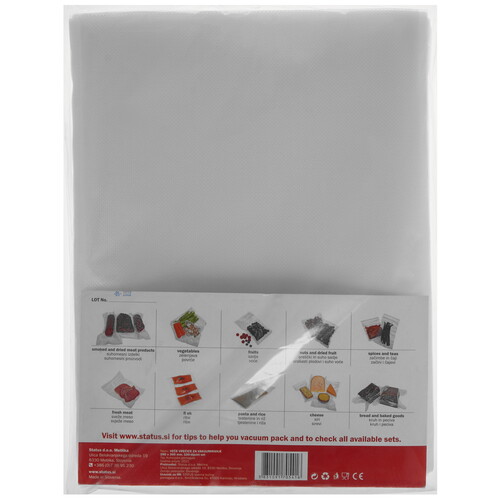 Купить Пакеты для вакуумного упаковщика STATUS VB 28*36-100  9297239. Характеристики, отзывы и цены в Донецке