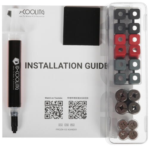 Купить Кулер для процессора ID-COOLING FROZN A410 DK  черный  5447619. Характеристики, отзывы и цены в Донецке