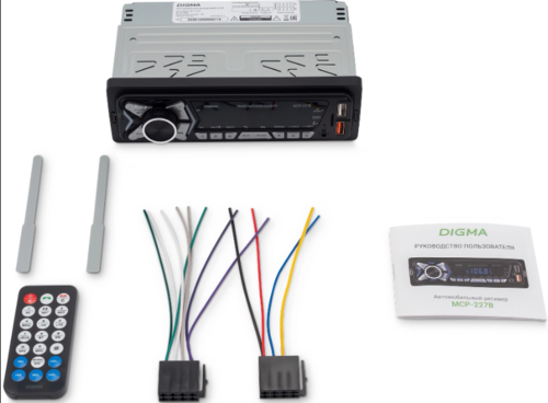 Купить Автопроигрыватель Digma MCP-227B  5638014. Характеристики, отзывы и цены в Донецке