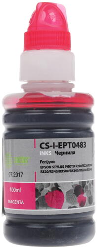 Купить Чернила водорастворимые Cactus CS-I-EPT0483 пурпурный  7938741. Характеристики, отзывы и цены в Донецке