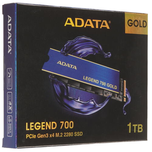 Купить 1000 ГБ M.2 NVMe накопитель ADATA LEGEND 700 GOLD [SLEG-700G-1TCS-S48]  5449362. Характеристики, отзывы и цены в Донецке