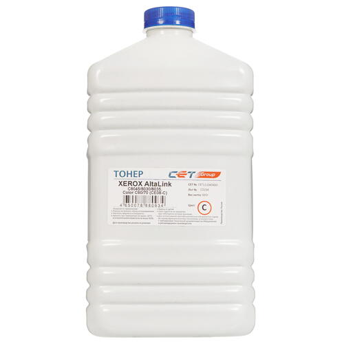 Купить Тонер Cet CE08-C CET111040630 голубой  9039205. Характеристики, отзывы и цены в Донецке