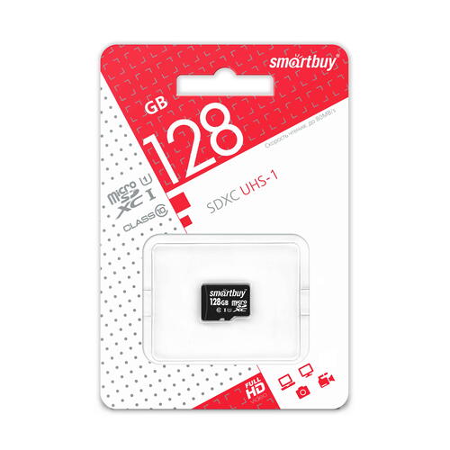 Купить Карта памяти Smartbuy microSDXC 128 ГБ [SB128GBSDCL10-00]  1394055. Характеристики, отзывы и цены в Донецке