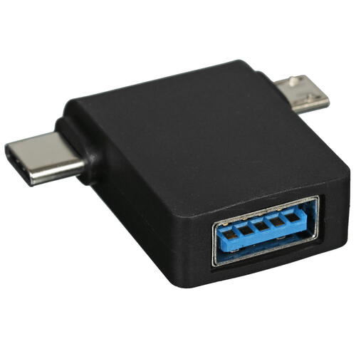 Купить OTG-переходник Ugreen черный  5025877. Характеристики, отзывы и цены в Донецке