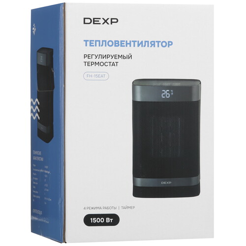 Купить Тепловентилятор DEXP FH-15EAT  9121371. Характеристики, отзывы и цены в Донецке
