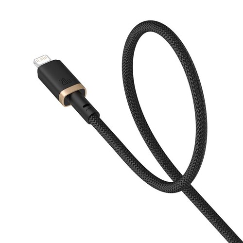 Купить Кабель круглый Baseus Lightning 8-pin - USB Type-C золотистый 2 м  5627541. Характеристики, отзывы и цены в Донецке