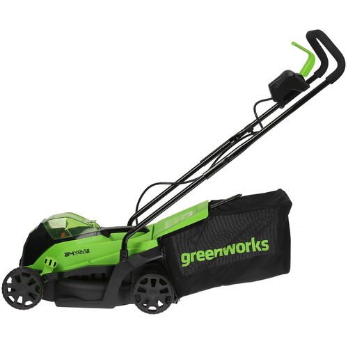 Купить Газонокосилка аккумуляторная GreenWorks GD24LM33K2 24V  5401214. Характеристики, отзывы и цены в Донецке