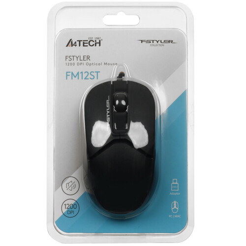 Купить Мышь проводная A4Tech Fstyler FM12ST  5435504. Характеристики, отзывы и цены в Донецке