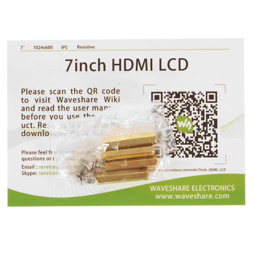 Купить 7" Дисплей для микрокомпьютера Waveshare ACD18-RA418 [RA418]  5041413. Характеристики, отзывы и цены в Донецке