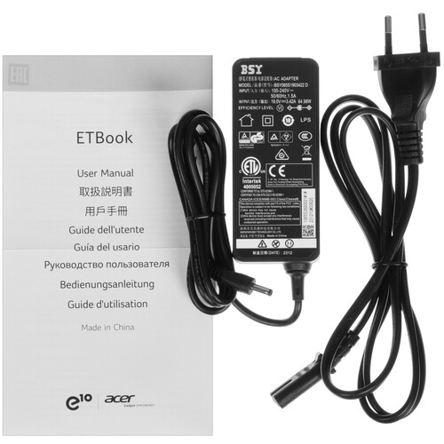 Купить 14" Ноутбук Acer Gadget E10 ETBook серый  5478374. Характеристики, отзывы и цены в Донецке