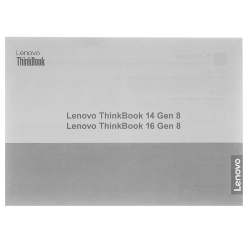 Купить 16" Ноутбук Lenovo ThinkBook 16 G8 IRL серый  5643201. Характеристики, отзывы и цены в Донецке
