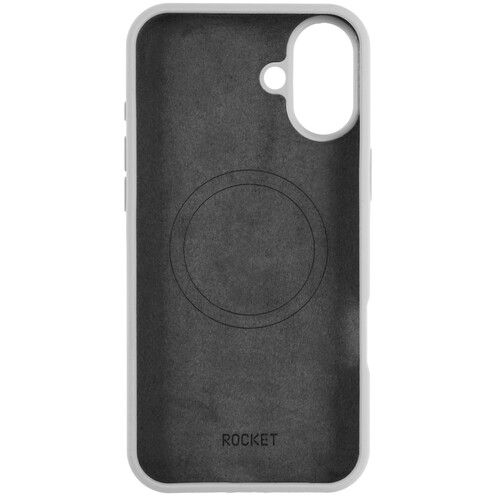 Купить Накладка  Rocket Silk для Apple iPhone 16 Plus серый  5474301. Характеристики, отзывы и цены в Донецке