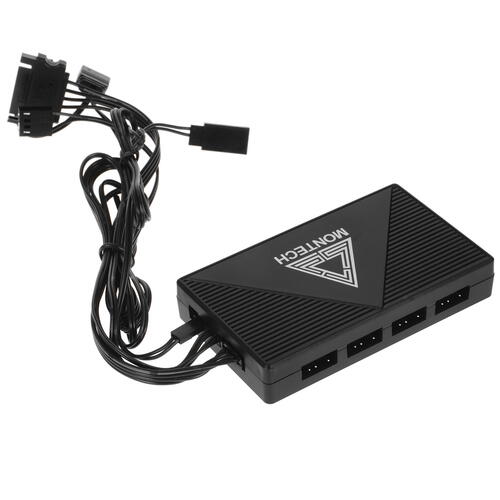 Купить Комплект вентиляторов Montech Z3 PRO ARGB PWM FAN  белый  4885107. Характеристики, отзывы и цены в Донецке