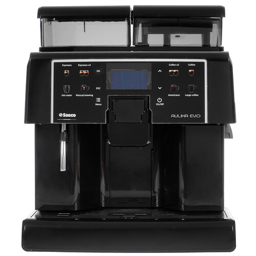 Купить Кофемашина автоматическая Saeco Aulika EVO черный  5369829. Характеристики, отзывы и цены в Донецке