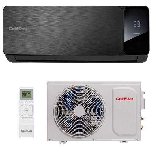Купить Кондиционер настенный сплит-система GoldStar GSAC-07HN1 черный  9228763. Характеристики, отзывы и цены в Донецке