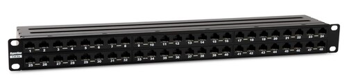 Купить Патч-панель Hyperline PPHD-19-48-8P8C-C6A-110D  5480878. Характеристики, отзывы и цены в Донецке