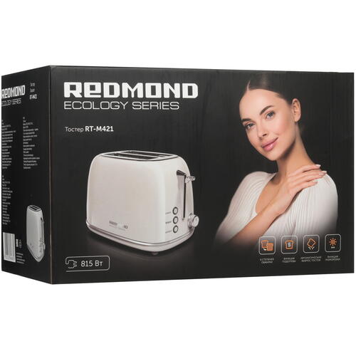 Купить Тостер Redmond RT-M421 бежевый  9063251. Характеристики, отзывы и цены в Донецке