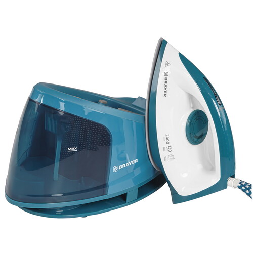 Купить Парогенератор BRAYER 4156BR синий  9229783. Характеристики, отзывы и цены в Донецке