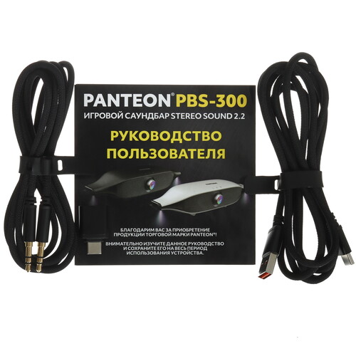 Купить Саундбар Panteon PBS-300 W черный  9207634. Характеристики, отзывы и цены в Донецке