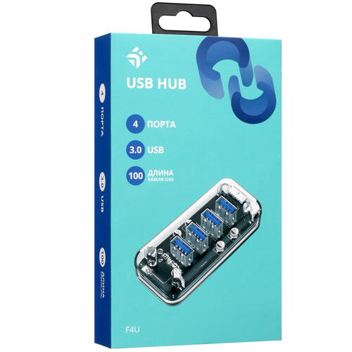 Купить USB-разветвитель DEXP F4U  5076653. Характеристики, отзывы и цены в Донецке