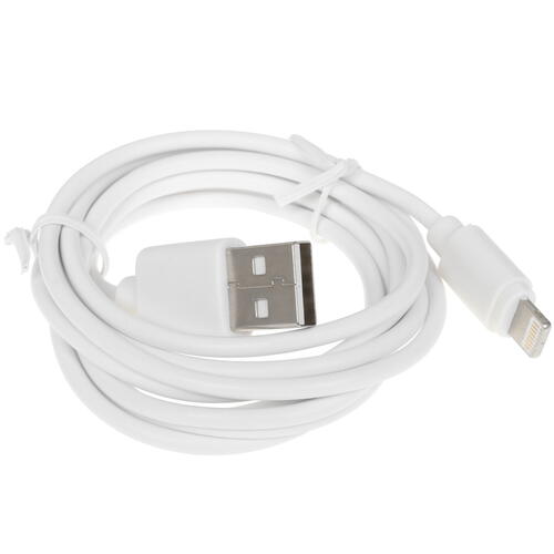 Купить Кабель круглый FinePower Lightning 8-pin - USB 2.0 Type-A белый 1.5 м  1385778. Характеристики, отзывы и цены в Донецке