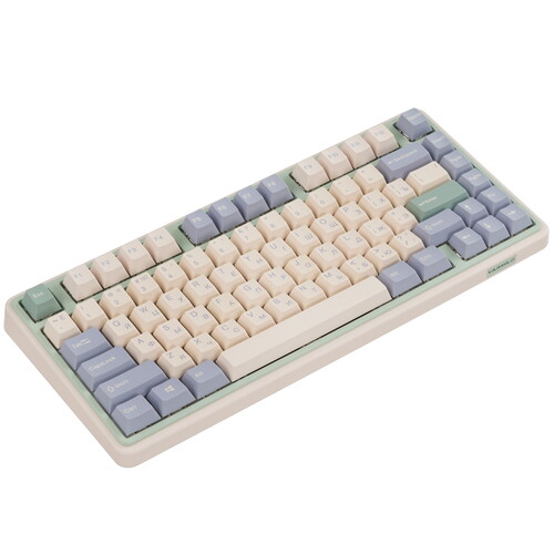 Купить Клавиатура проводная + беспроводная Varmilo VXT81 Eucalyptus  5486649. Характеристики, отзывы и цены в Донецке