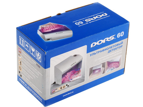 Купить Детектор банкнот DORS 60 черный  0189316. Характеристики, отзывы и цены в Донецке
