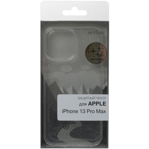 Купить Накладка  Aceline Shiny для Apple iPhone 13 Pro Max прозрачный  4844438. Характеристики, отзывы и цены в Донецке