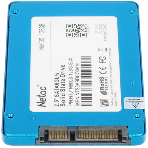 Купить 128 ГБ 2.5" SATA накопитель Netac N600S [NT01N600S-128G-S3X]  4715951. Характеристики, отзывы и цены в Донецке