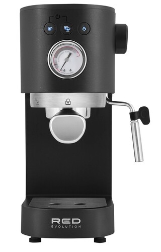Купить Кофеварка рожковая RED evolution RCM-1532 черный  9128797. Характеристики, отзывы и цены в Донецке