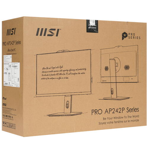 Купить 23.8" Моноблок MSI PRO AP242P 14M-662XRU  5455971. Характеристики, отзывы и цены в Донецке