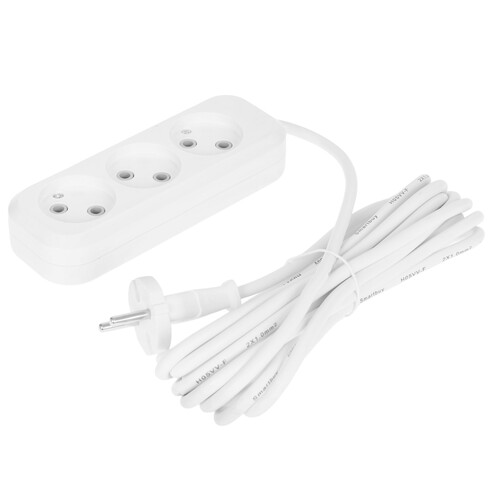Купить Удлинитель Smartbuy SBE-10-3-05-N белый  9192918. Характеристики, отзывы и цены в Донецке