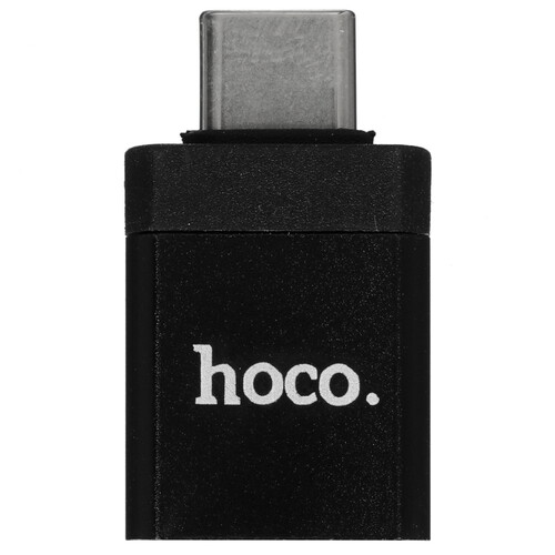 Купить OTG-переходник Hoco черный  5474917. Характеристики, отзывы и цены в Донецке