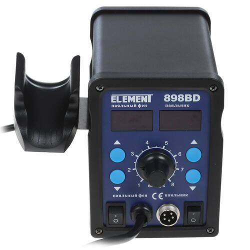 Купить Паяльная станция ELEMENT 898BD  8105949. Характеристики, отзывы и цены в Донецке
