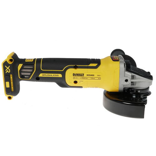 Купить Углошлифовальная машина (УШМ) DeWalt DCG405N XR FLEXVOLТ 18/54V  , Без ЗУ, Без АКБ  8158019. Характеристики, отзывы и цены в Донецке