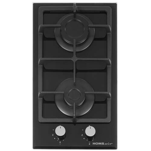 Купить Газовая варочная поверхность HOMSair HGG323GCBK  8160047. Характеристики, отзывы и цены в Донецке